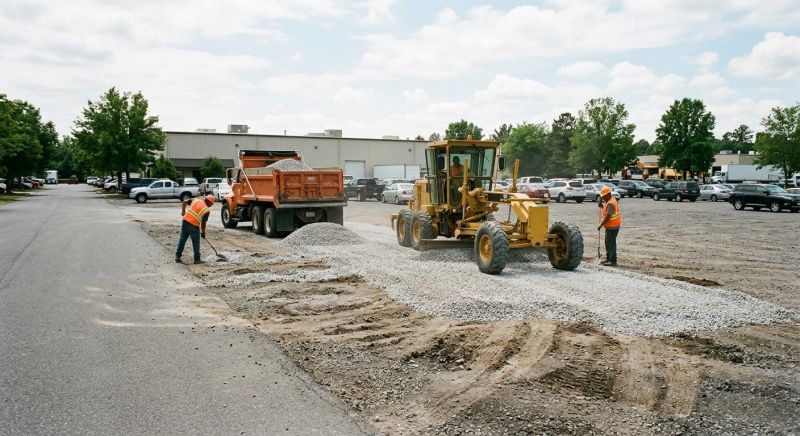 Parking Lot Leveling in Gwinnett County, GA